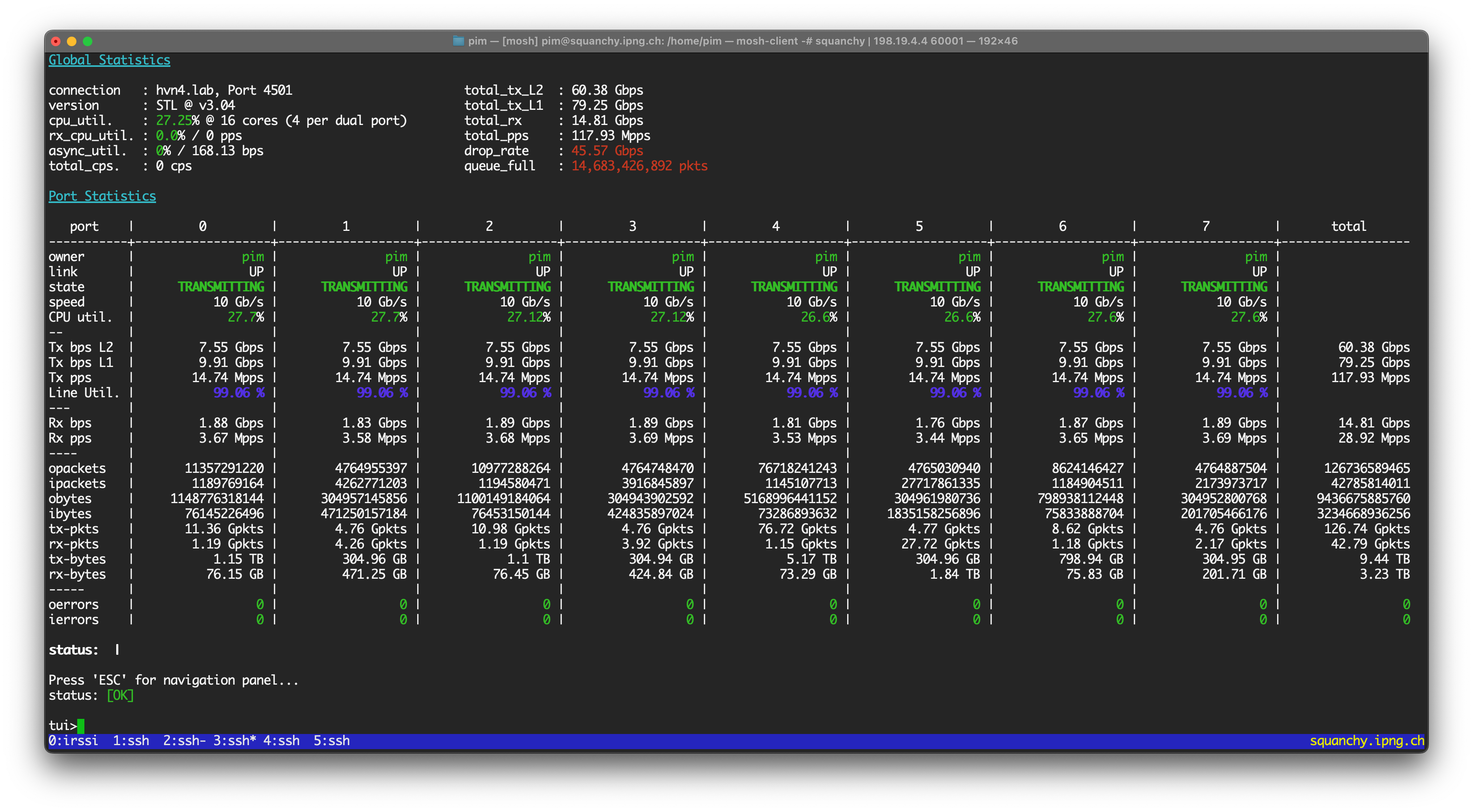 /ipng/ipng.ch/media/commit/08d55e6ac05348dbf5da826c85891c8cedfe9a5f/static/assets/sflow/trex-overload.png
